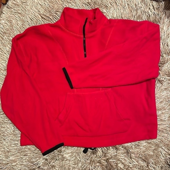 PINK‎ Victoria’s Secret Cropped Quarter Zip - Picture 1 of 8